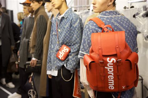 louis vuitton feat supreme